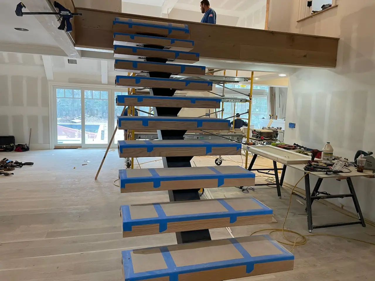 stairs under construction