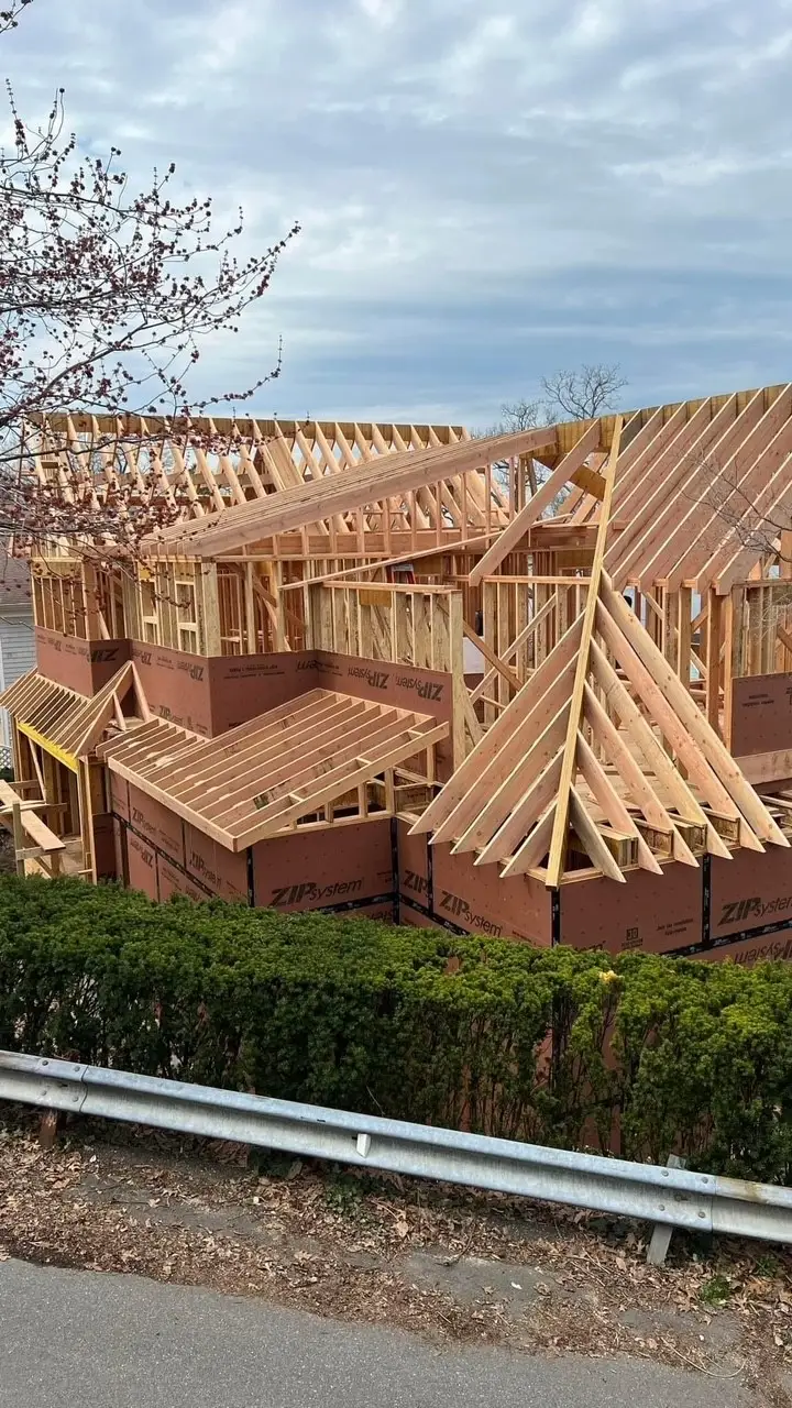 framing new home build