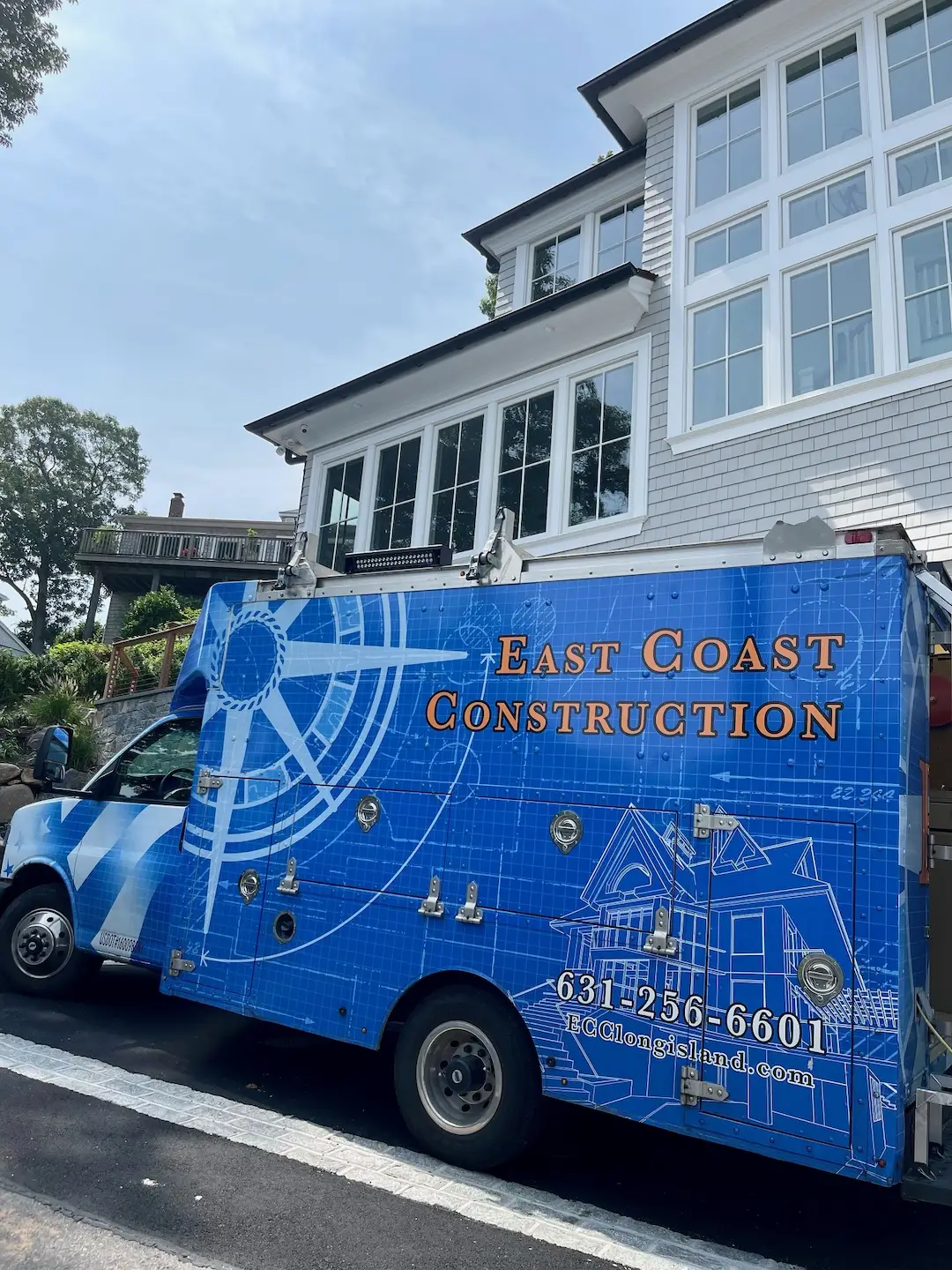 east coast construction truck